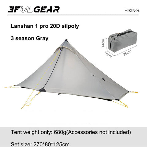 Image of 3F UL Gear Lanshan 1 pro Tent 2026