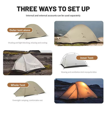 Image of Naturehike Cloud Up 1/2 Pro Tent