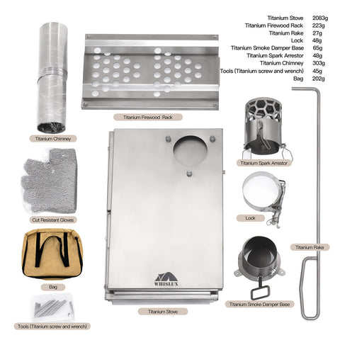 Image of Whislux G1 Titanium Stove