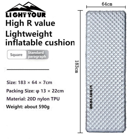 Image of Matelas de couchage Light Tour R3.5/R5.8 en nylon 20D