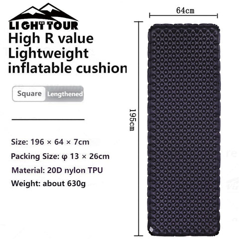 Image of Matelas de couchage Light Tour R3.5/R5.8 en nylon 20D