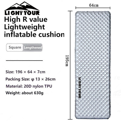 Image of Matelas de couchage Light Tour R3.5/R5.8 en nylon 20D