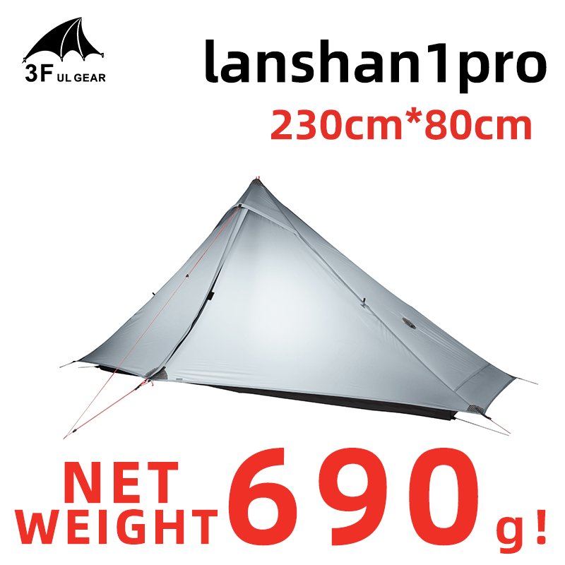 3F UL LanShan 1 pro Zelt (T-Tür)