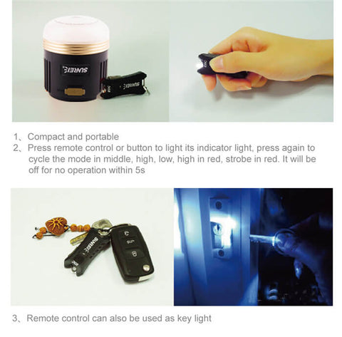 Image of Sunrei CC3 Camping Lantern with 9900mAh Powerbank