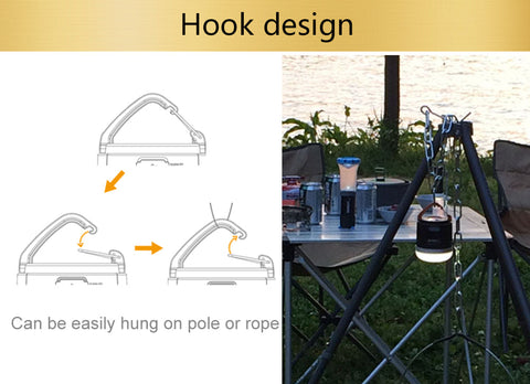 Image of Sunrei CC3 Camping Lantern with 9900mAh Powerbank