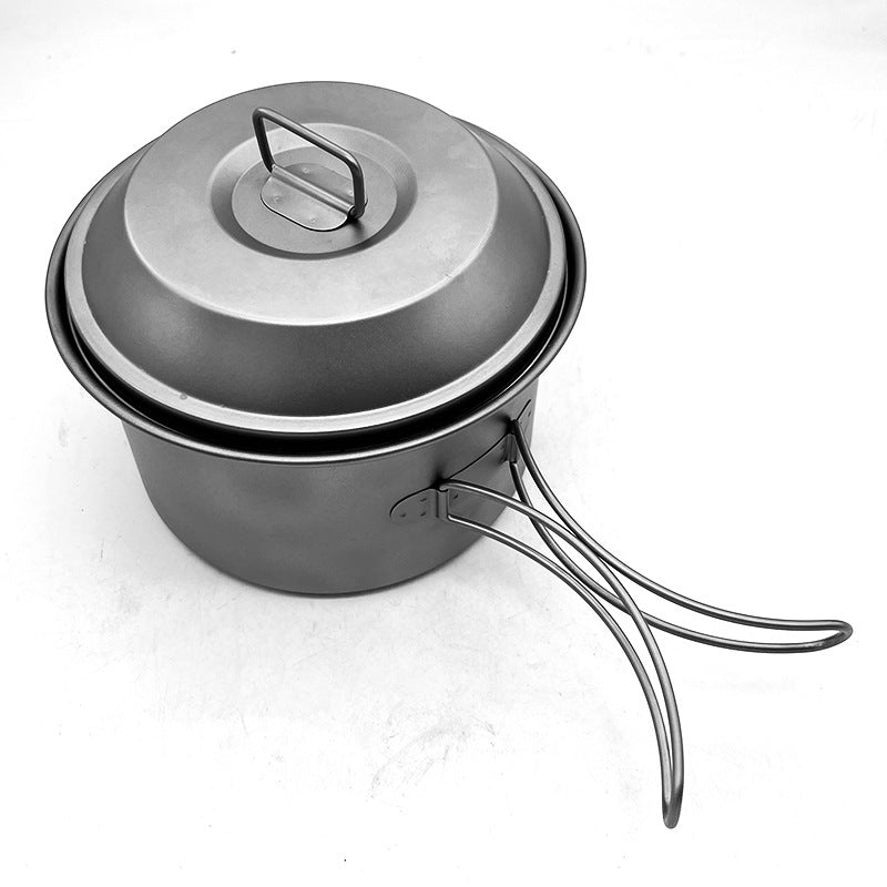 Casserole soucoupe volante en titane Whislux de 1,4 L