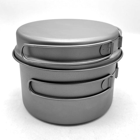 Image of Whislux Titanium Frying Pan Set