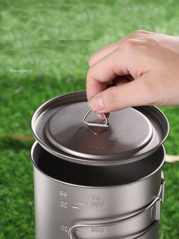 Image of Whislux Titanium Portable Firewood Stove Set