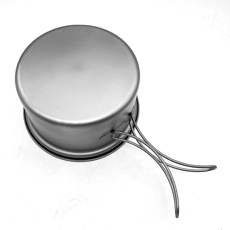 Casserole soucoupe volante en titane Whislux de 1,4 L