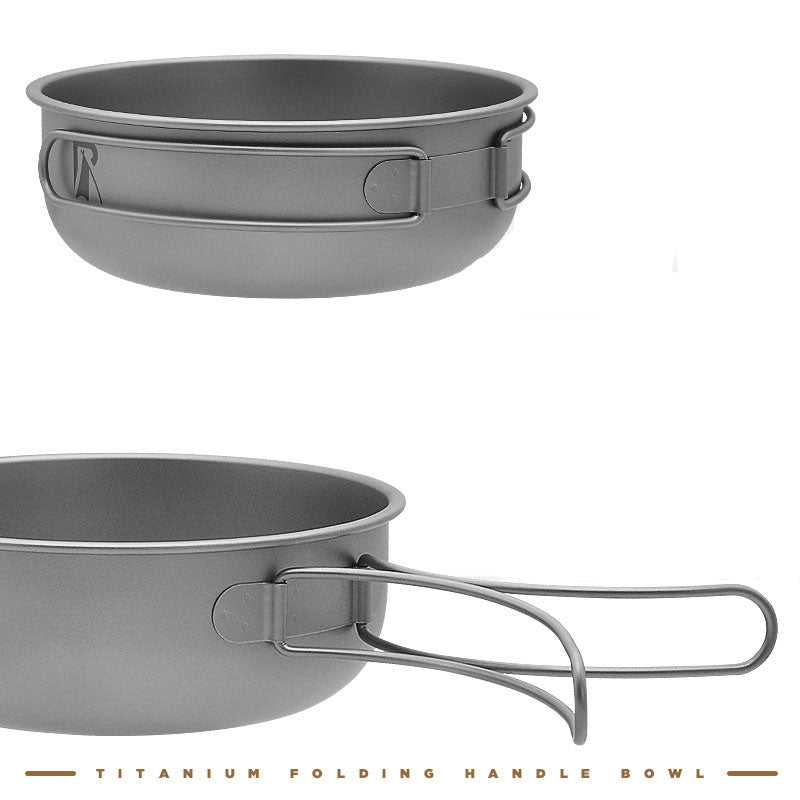 Whislux Titanium Folding Pan