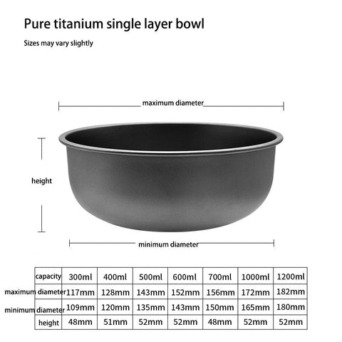 Image of Whislux Titanium Bowl
