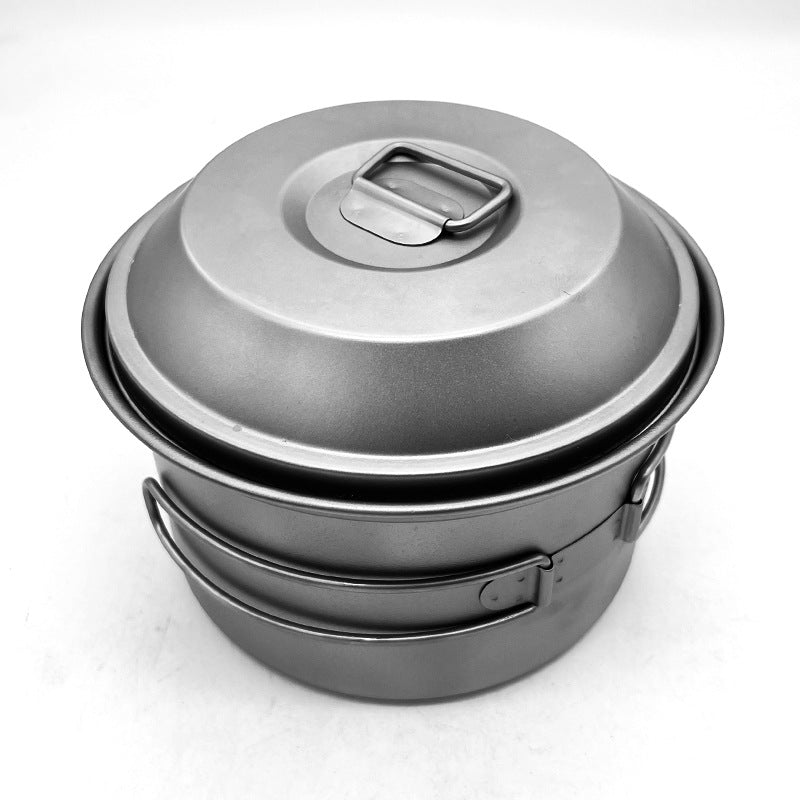 Casserole soucoupe volante en titane Whislux de 1,4 L