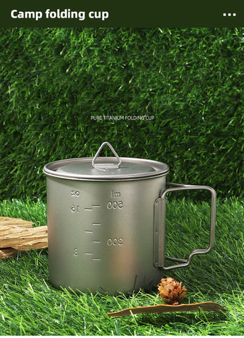 Image of Whislux Titanium Cup with Lid