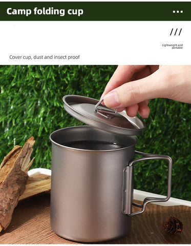 Image of Whislux Titanium Cup with Lid