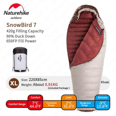 Image of Naturehike SnowBird Sleeping Bag