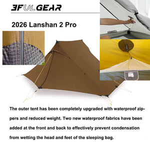 3F UL Gear Lanshan 2 pro Tent 2026