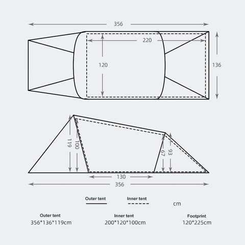 Image of 3F UL Gear Taihang 2 Tent