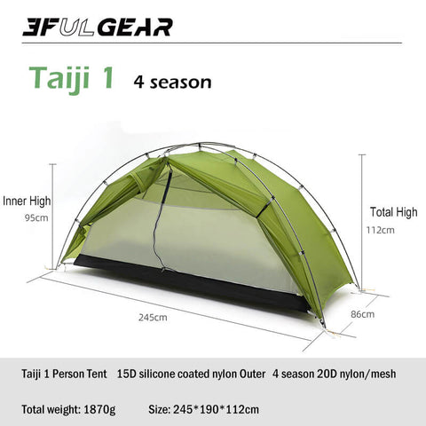 Image of 3F UL Gear Taiji 1 Tent