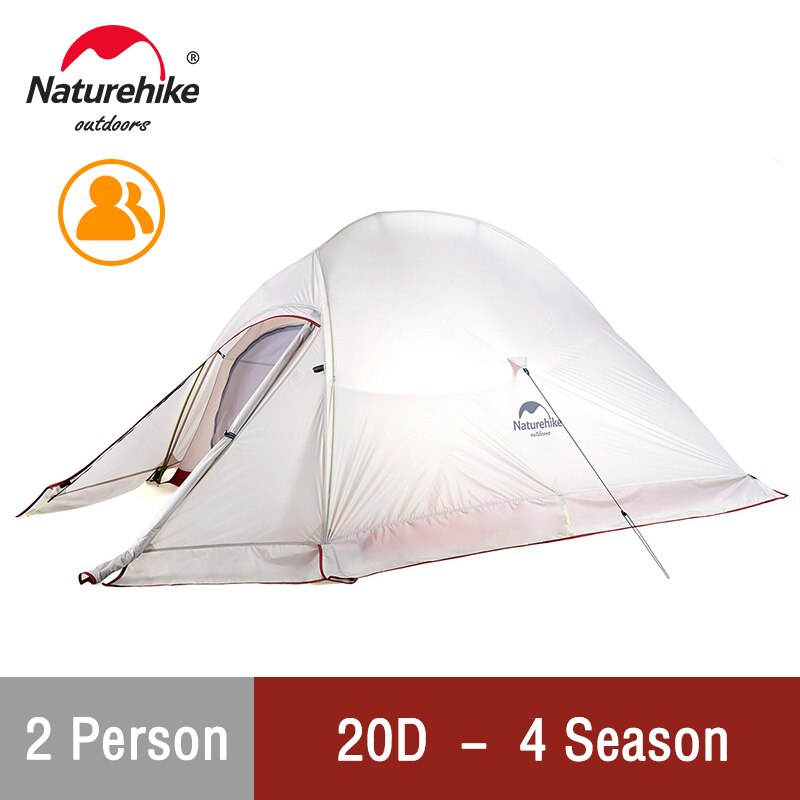 Naturehike Cloud Up 2 Pro Tents Pro 2 Person 20D Nylon Waterproof Ultralight Camping Tent