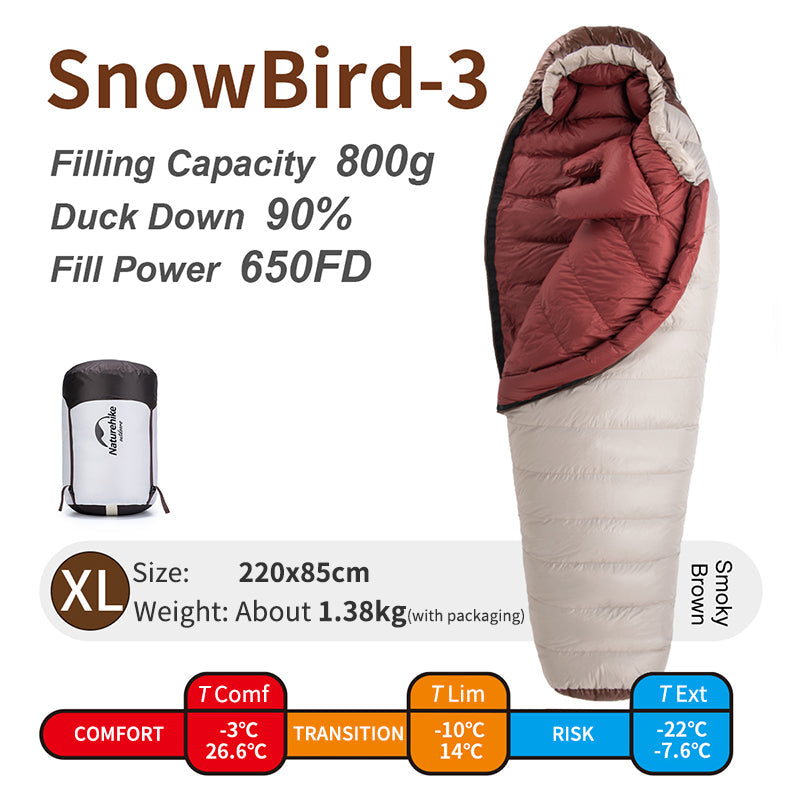 Naturehike SnowBird Sleeping Bag - Main Image
